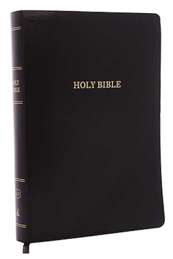 Cover image for KJV, Reference Bible, Super Giant Print, Leather-Look, Black, Indexed, Red Letter Edition, isbn: 9780785215646