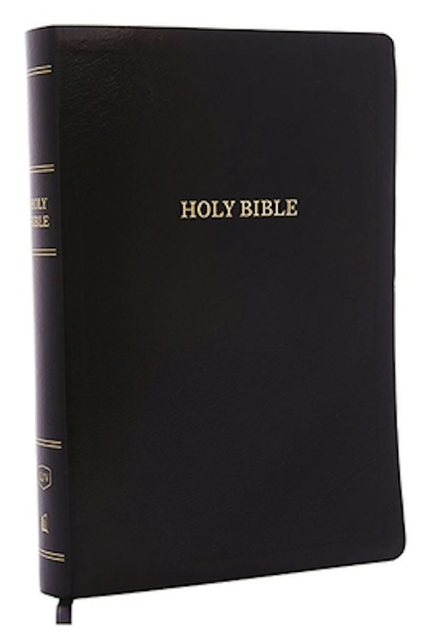 Cover image for KJV, Reference Bible, Super Giant Print, Leather-Look, Black, Indexed, Red Letter Edition, isbn: 9780785215646