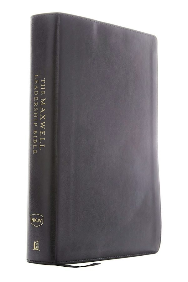 Cover image for NKJV, Maxwell Leadership Bible, Third Edition, Imitation Leather, Black, Comfort Print, isbn: 9780785218623