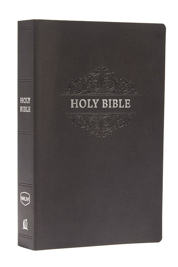 Cover image for NKJV, Holy Bible, Soft Touch Edition, Imitation Leather, Black, Comfort Print, isbn: 9780785219477