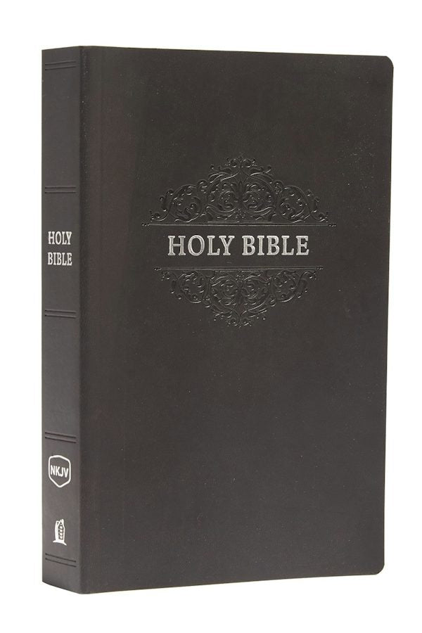Cover image for NKJV, Holy Bible, Soft Touch Edition, Imitation Leather, Black, Comfort Print, isbn: 9780785219477