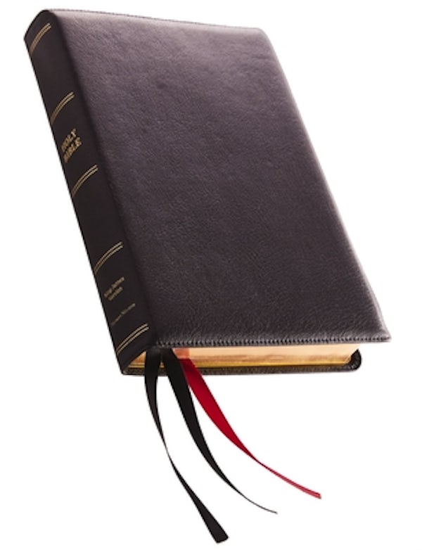 Cover image for KJV, Reference Bible, Giant Print, Premium Leather, Black, Sterling Edition, Comfort Print, isbn: 9780785220831