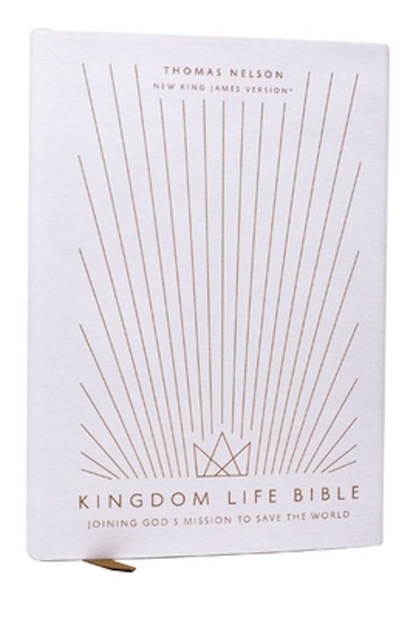Cover image for Kingdom Life Bible: Joining God's Mission to Save the World (Nkjv, Hardcover, Red Letter, Comfort Print), isbn: 9780785222439
