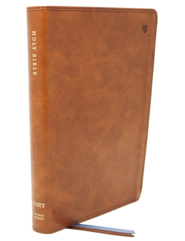 Cover image for Net Bible, Thinline Large Print, Leathersoft, Brown, Comfort Print, isbn: 9780785225010