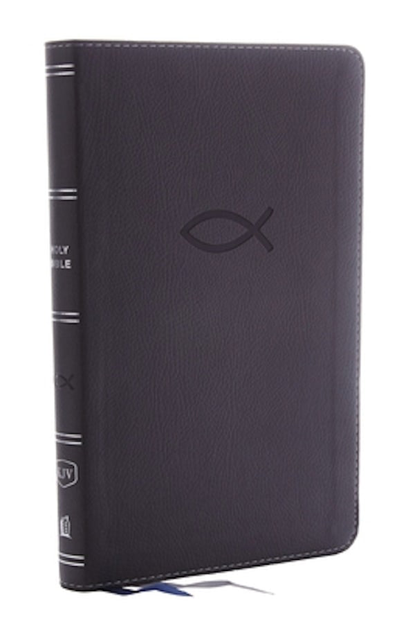Cover image for Kjv, Thinline Bible Youth Edition, Leathersoft, Gray, Red Letter Edition, Comfort Print, isbn: 9780785225720