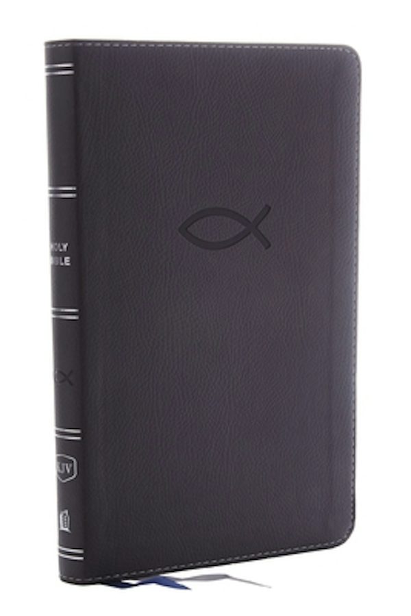 Cover image for Kjv, Thinline Bible Youth Edition, Leathersoft, Gray, Red Letter Edition, Comfort Print, isbn: 9780785225720