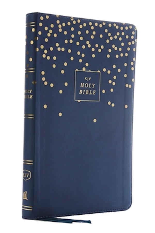 Cover image for Kjv, Thinline Bible Youth Edition, Leathersoft, Blue, Red Letter Edition, Comfort Print, isbn: 9780785225751