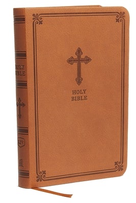Cover image for Kjv, Value Thinline Bible, Compact, Leathersoft, Brown, Red Letter Edition, Comfort Print, isbn: 9780785225874