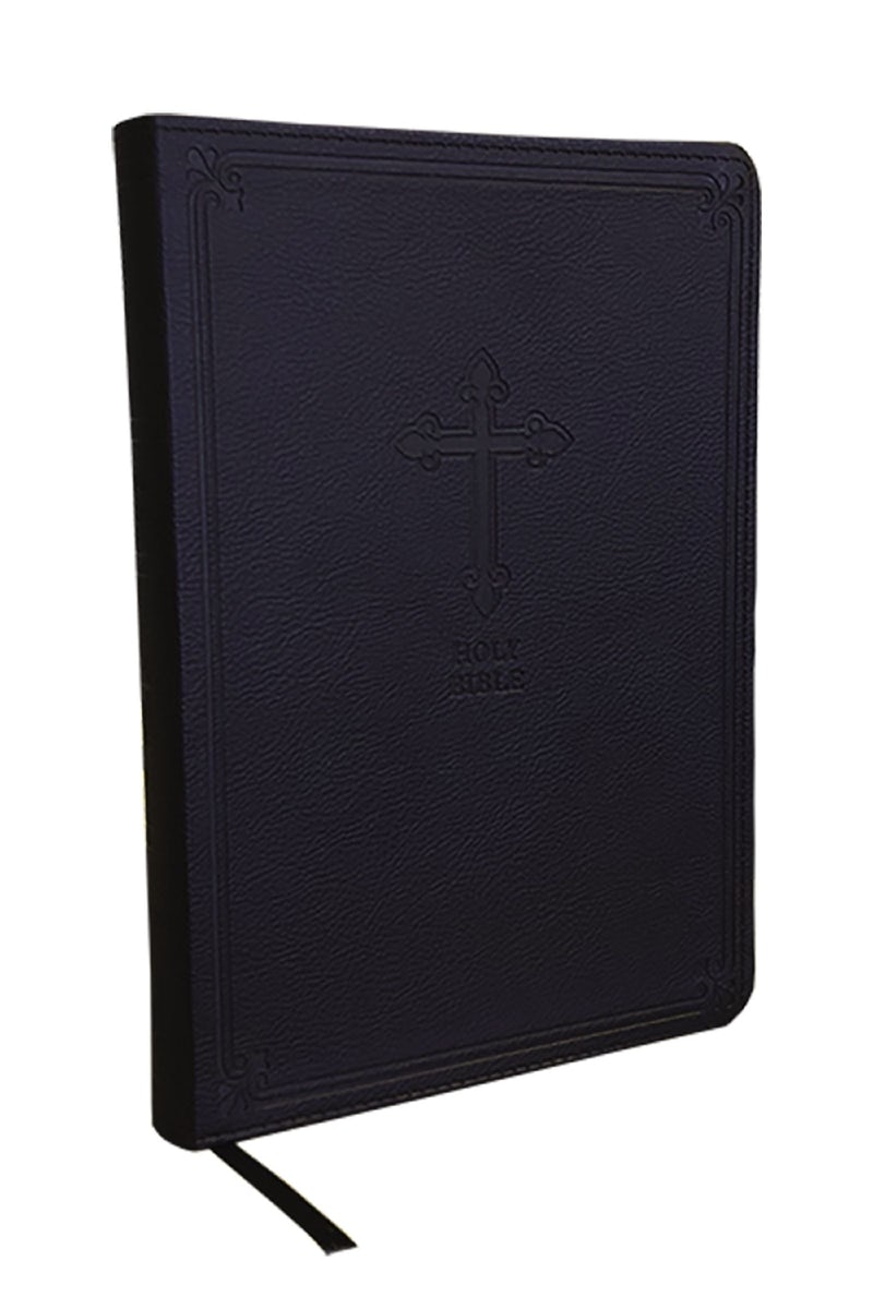 Cover image for Kjv, Value Thinline Bible, Large Print, Leathersoft, Black, Red Letter Edition, Comfort Print, isbn: 9780785225881