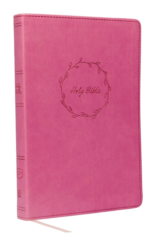 Cover image for Kjv, Value Thinline Bible, Large Print, Leathersoft, Pink, Red Letter Edition, Comfort Print, isbn: 9780785225904