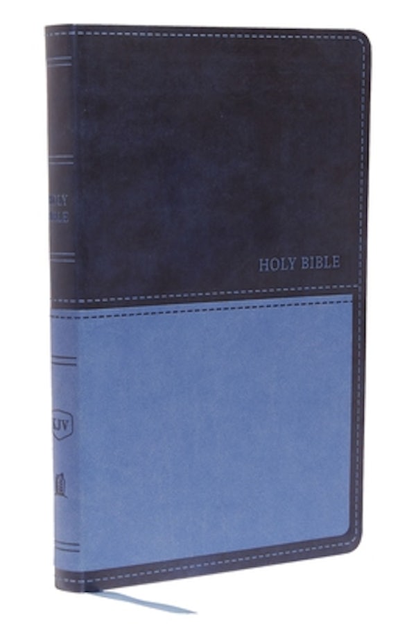 Cover image for Kjv, Value Thinline Bible, Leathersoft, Blue, Red Letter Edition, Comfort Print, isbn: 9780785225980