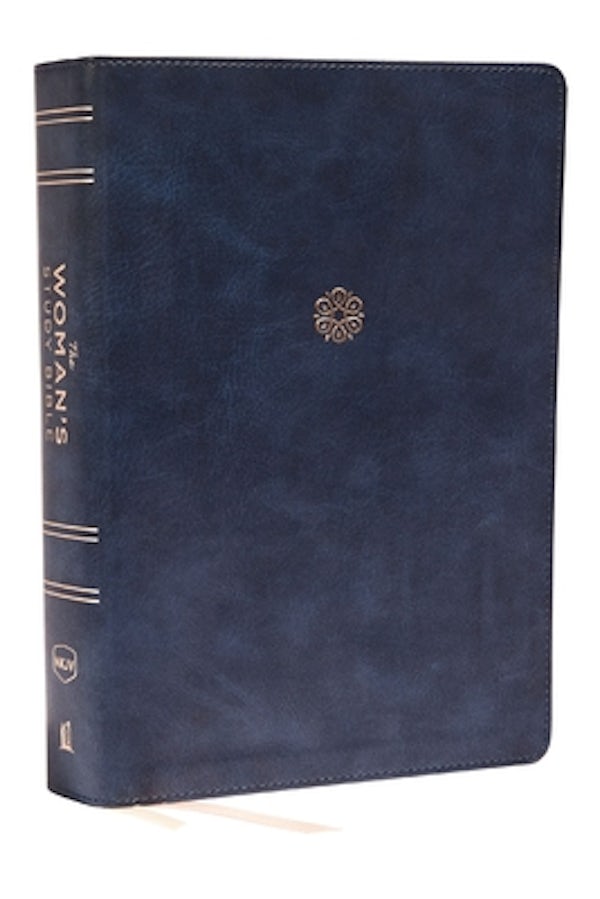 Cover image for The Nkjv, Woman's Study Bible, Leathersoft, Blue, Full-Color, isbn: 9780785226444