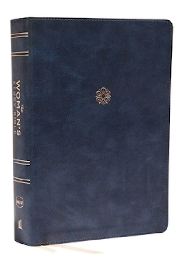 Cover image for The Nkjv, Woman's Study Bible, Leathersoft, Blue, Full-Color, isbn: 9780785226444