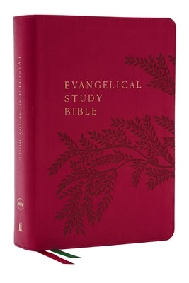 Cover image for Nkjv, Evangelical Study Bible, Leathersoft, Rose, Red Letter, Comfort Print, isbn: 9780785227861