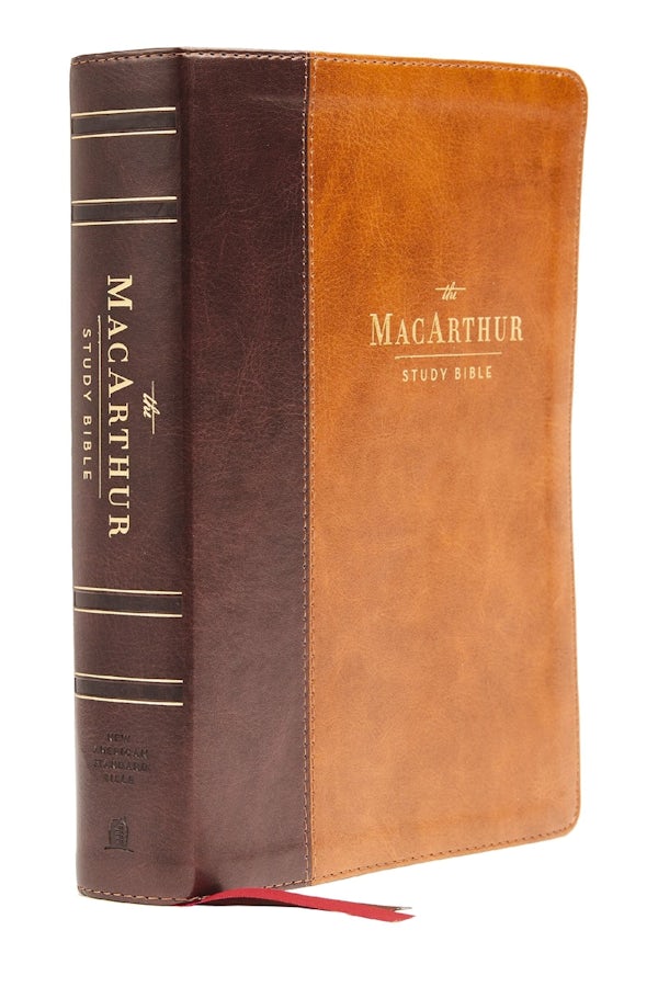 Cover image for Nasb, MacArthur Study Bible, 2nd Edition, Leathersoft, Brown, Comfort Print, isbn: 9780785230311