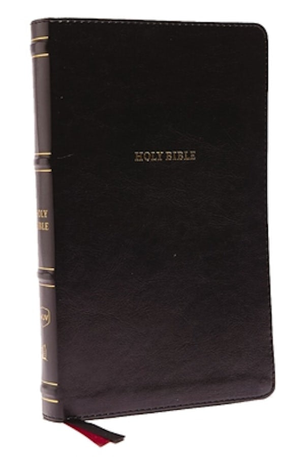Cover image for Nkjv, Thinline Bible, Leathersoft, Black, Red Letter Edition, Comfort Print, isbn: 9780785234432