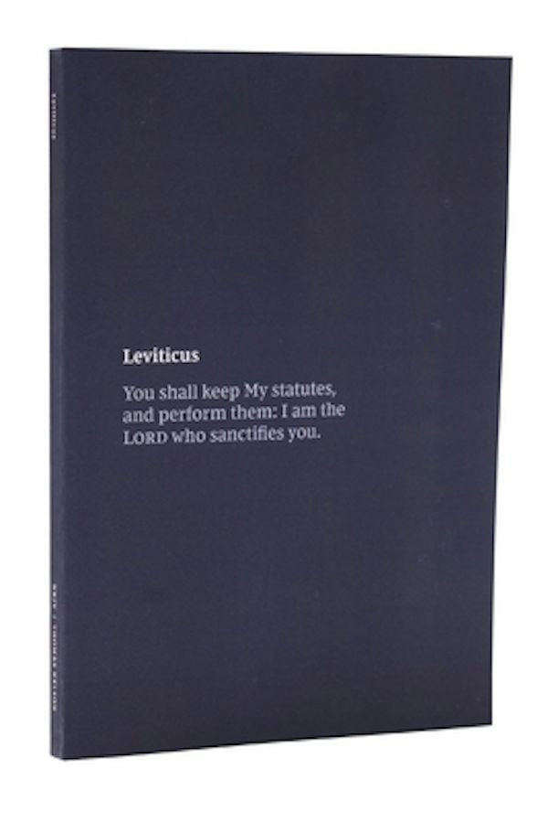 Cover image for NKJV Bible Journal - Leviticus, Paperback, Comfort Print, isbn: 9780785235798