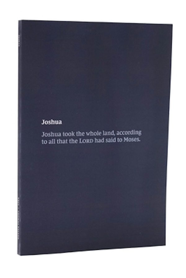 Cover image for NKJV Bible Journal - Joshua, Paperback, Comfort Print, isbn: 9780785235835