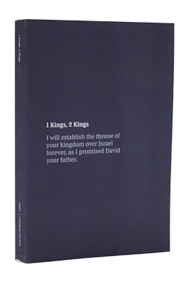 Cover image for NKJV Bible Journal - 1-2 Kings, Paperback, Comfort Print, isbn: 9780785235880