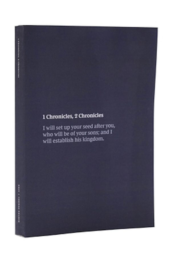 Cover image for NKJV Bible Journal - 1-2 Chronicles, Paperback,, isbn: 9780785235897