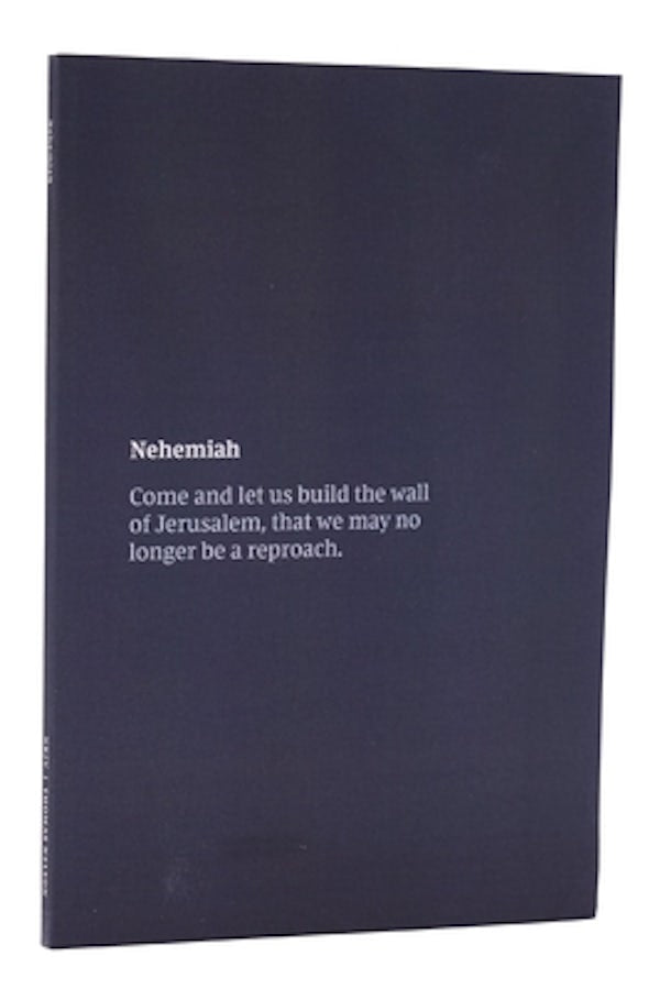 Cover image for NKJV Bible Journal - Nehemiah, isbn: 9780785235910