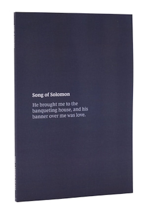 Cover image for NKJV Bible Journal - Song of Solomon, isbn: 9780785235972