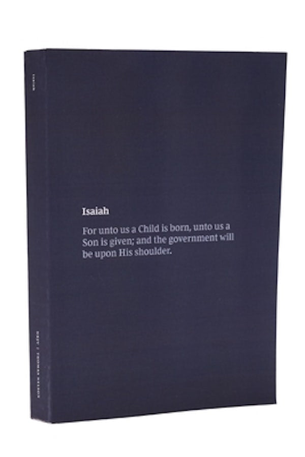 Cover image for NKJV Scripture Journal - Isaiah, isbn: 9780785235996