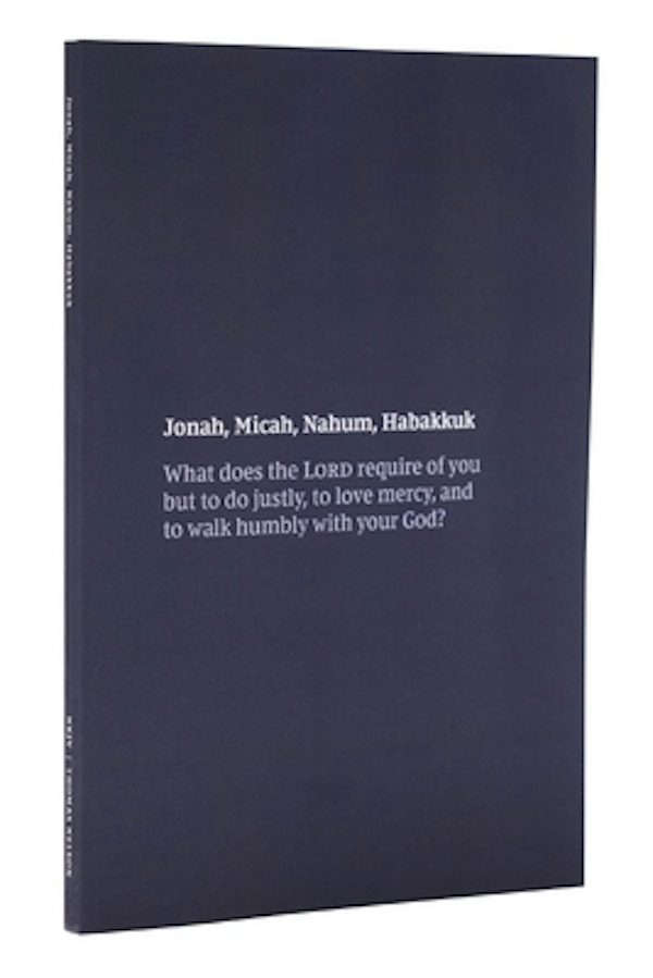 Cover image for NKJV Bible Journal - Jonah, Micah, Nahum, Habakkuk, isbn: 9780785236054