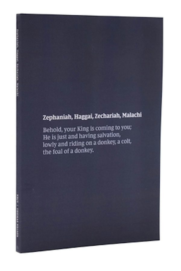 Cover image for NKJV Bible Journal - Zephaniah, Haggai, Zechariah, Malachi, isbn: 9780785236061