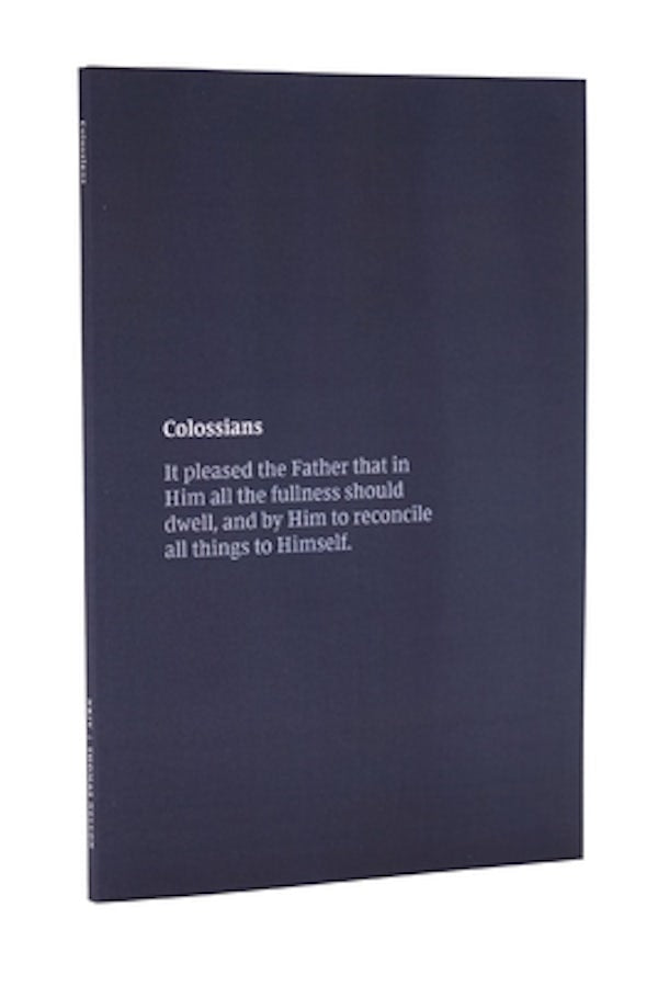 Cover image for NKJV Scripture Journal - Colossians, isbn: 9780785236290