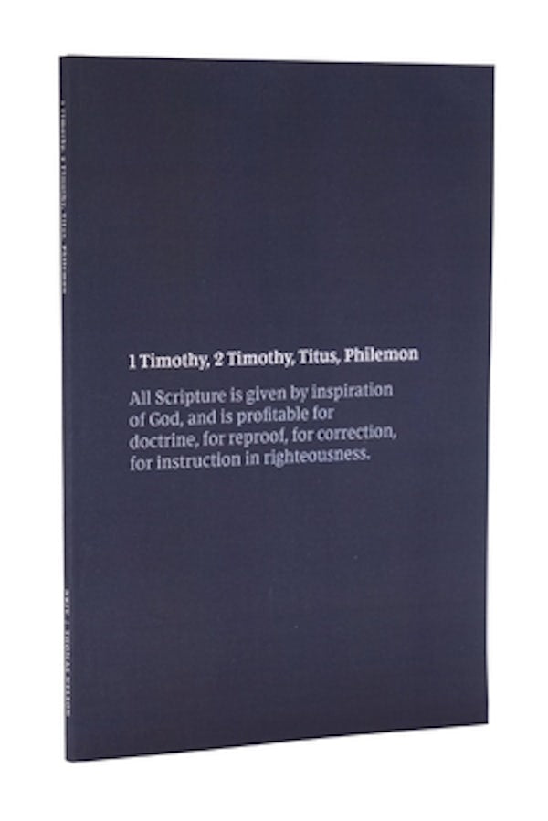Cover image for NKJV Scripture Journal - 1-2 Timothy, Titus, Philemon, isbn: 9780785236313
