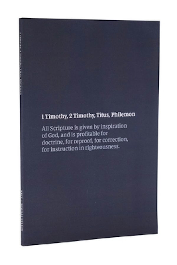 Cover image for NKJV Scripture Journal - 1-2 Timothy, Titus, Philemon, isbn: 9780785236313