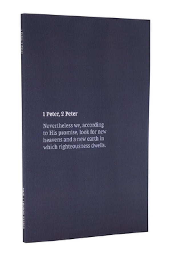 Cover image for NKJV Scripture Journal - 1-2 Peter, isbn: 9780785236344