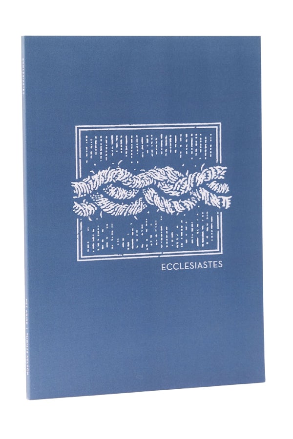 Cover image for NET Abide Bible Journal - Ecclesiastes, Paperback, Comfort Print, isbn: 9780785237129