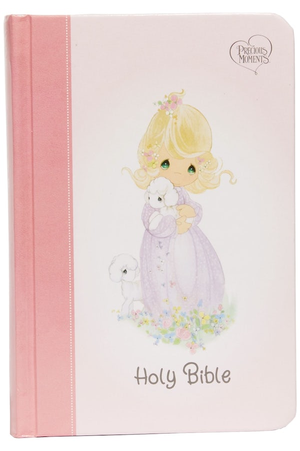 Cover image for Nkjv, Precious Moments Small Hands Bible, Pink, Hardcover, Comfort Print, isbn: 9780785238621