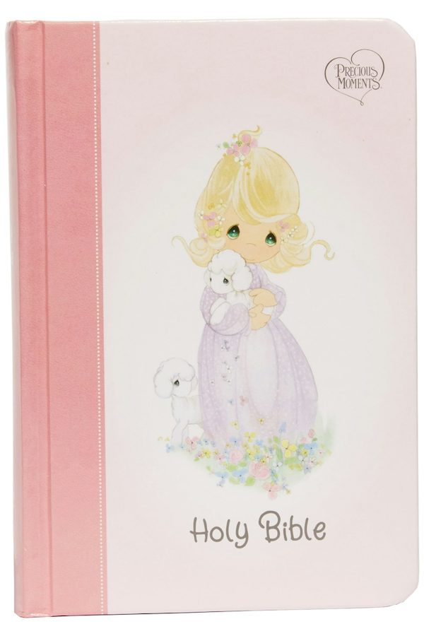 Cover image for Nkjv, Precious Moments Small Hands Bible, Pink, Hardcover, Comfort Print, isbn: 9780785238621
