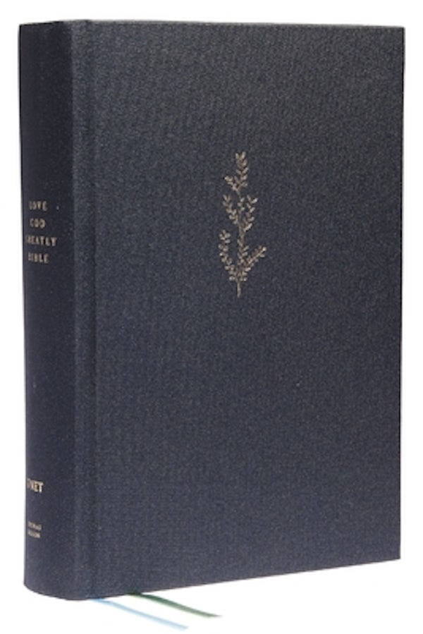 Cover image for Young Women Love God Greatly Bible: A Soap Method Study Bible (Net, Blue Cloth-Bound Hardcover, Comfort Print), isbn: 9780785238850