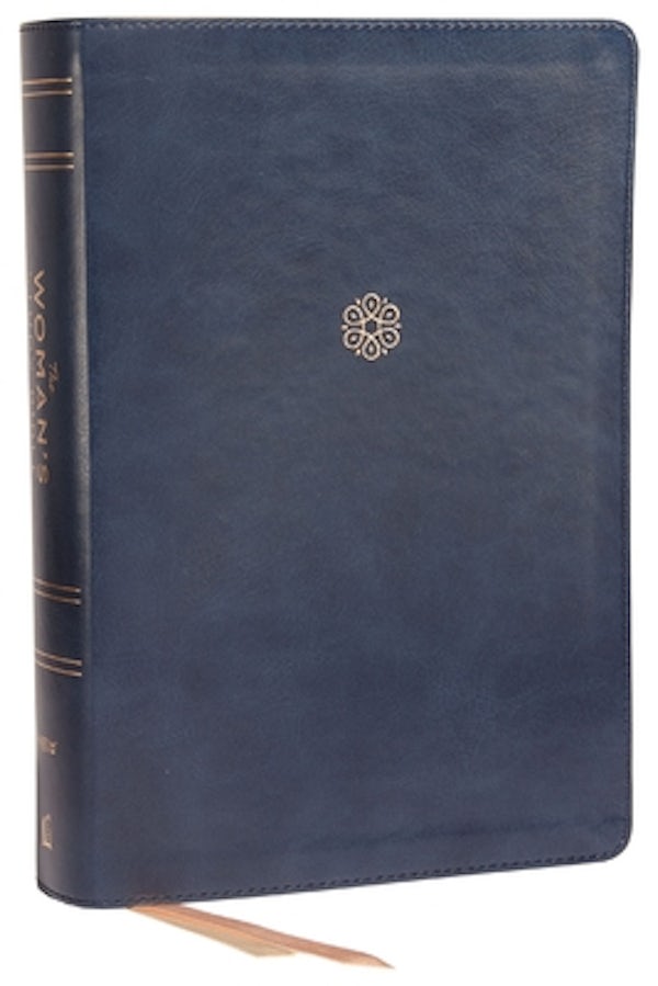Cover image for Niv, the Woman's Study Bible, Leathersoft, Blue, Full-Color, isbn: 9780785239369