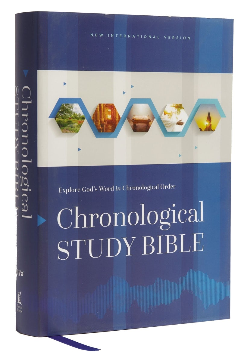 Cover image for Niv, Chronological Study Bible, Hardcover, Comfort Print, isbn: 9780785239529