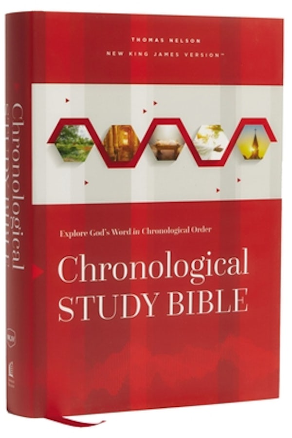 Cover image for Nkjv, Chronological Study Bible, Hardcover, Comfort Print, isbn: 9780785239543