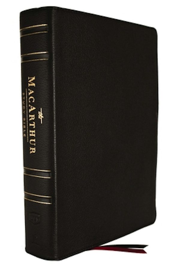 Cover image for Nkjv, MacArthur Study Bible, Black Genuine Leather, Comfort Print, isbn: 9780785241799