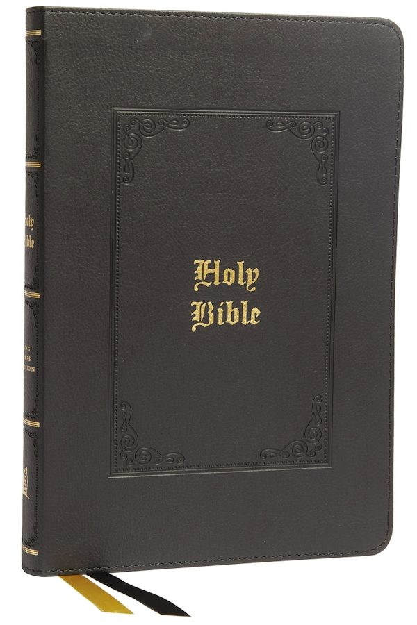 Cover image for KJV Holy Bible: Large Print Thinline, Black Leathersoft, Red Letter, Comfort Print: King James Version, isbn: 9780785241898