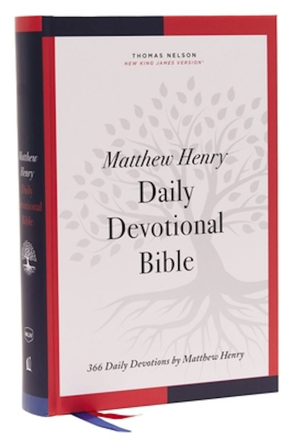 Cover image for Nkjv, Matthew Henry Daily Devotional Bible, Hardcover, Red Letter, Comfort Print, isbn: 9780785246558