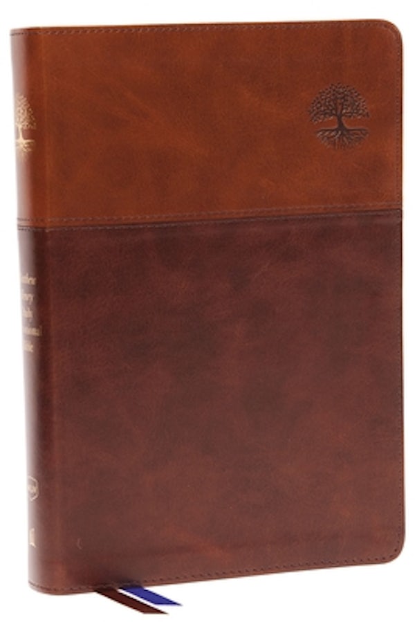 Cover image for Nkjv, Matthew Henry Daily Devotional Bible, Leathersoft, Brown, Red Letter, Comfort Print, isbn: 9780785246664