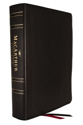 Cover image for Esv, MacArthur Study Bible, 2nd Edition, Genuine Leather, Black, isbn: 9780785246923