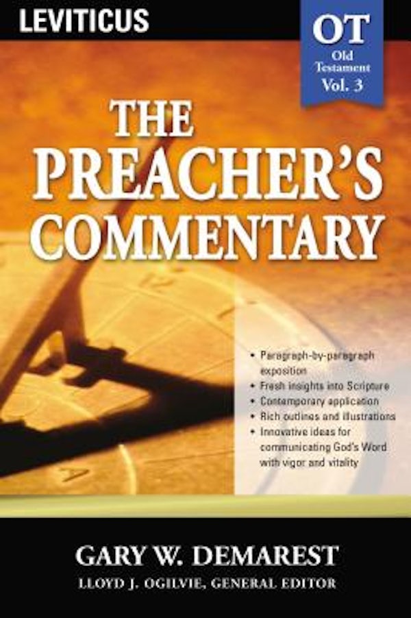 Cover image for The Preacher's Commentary - Vol. 03: Leviticus, isbn: 9780785247760