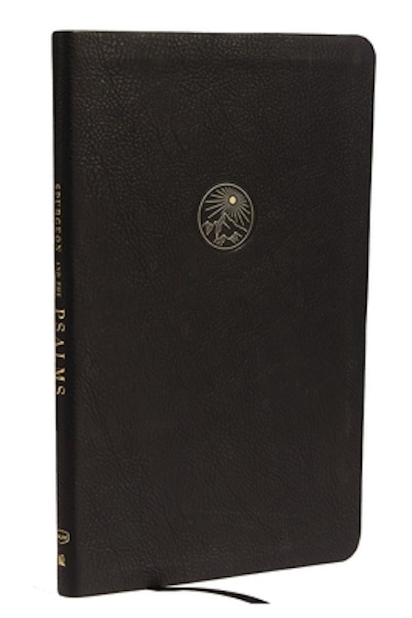 Cover image for Spurgeon and the Psalms: The Book of Psalms with Devotions from Charles Spurgeon (Nkjv, Black Leathersoft, Comfort Print), isbn: 9780785253433