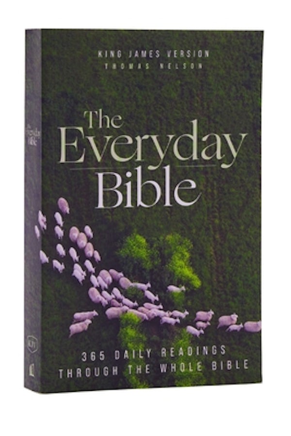 Cover image for Kjv, the Everyday Bible, Paperback, Red Letter, Comfort Print, isbn: 9780785261803