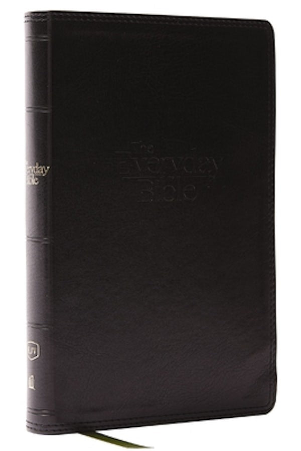 Cover image for Kjv, the Everyday Bible, Black Leathersoft, Red Letter, Comfort Print, isbn: 9780785261933