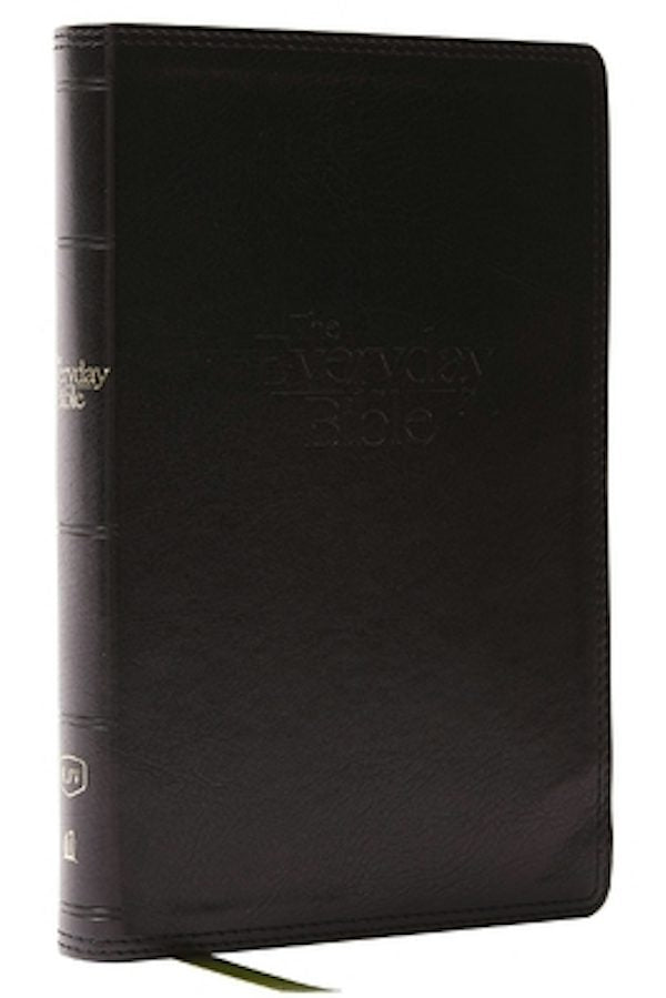 Cover image for Kjv, the Everyday Bible, Black Leathersoft, Red Letter, Comfort Print, isbn: 9780785261933